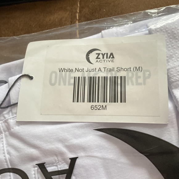 White not just a trail short - Picture 3 of 3